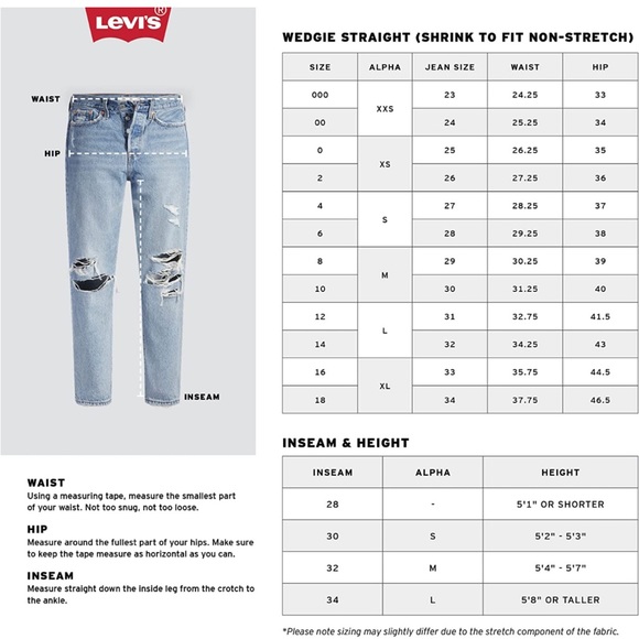 Levi’s Women’s Wedgie Straight Jeans in Cosmic Comet - Picture 9 of 9